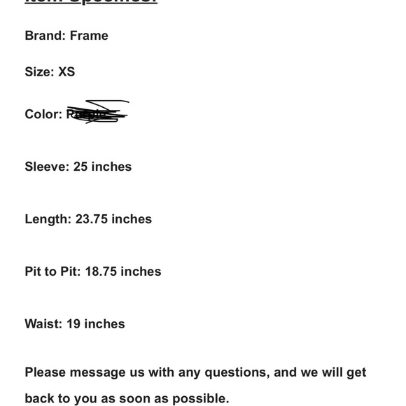 Frame Gillian Long Sleeve blouse in Noir - Picture 5 of 5